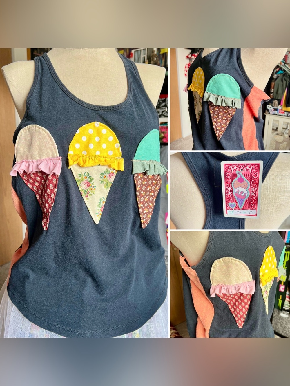 Tank Top Ice Cream Cones